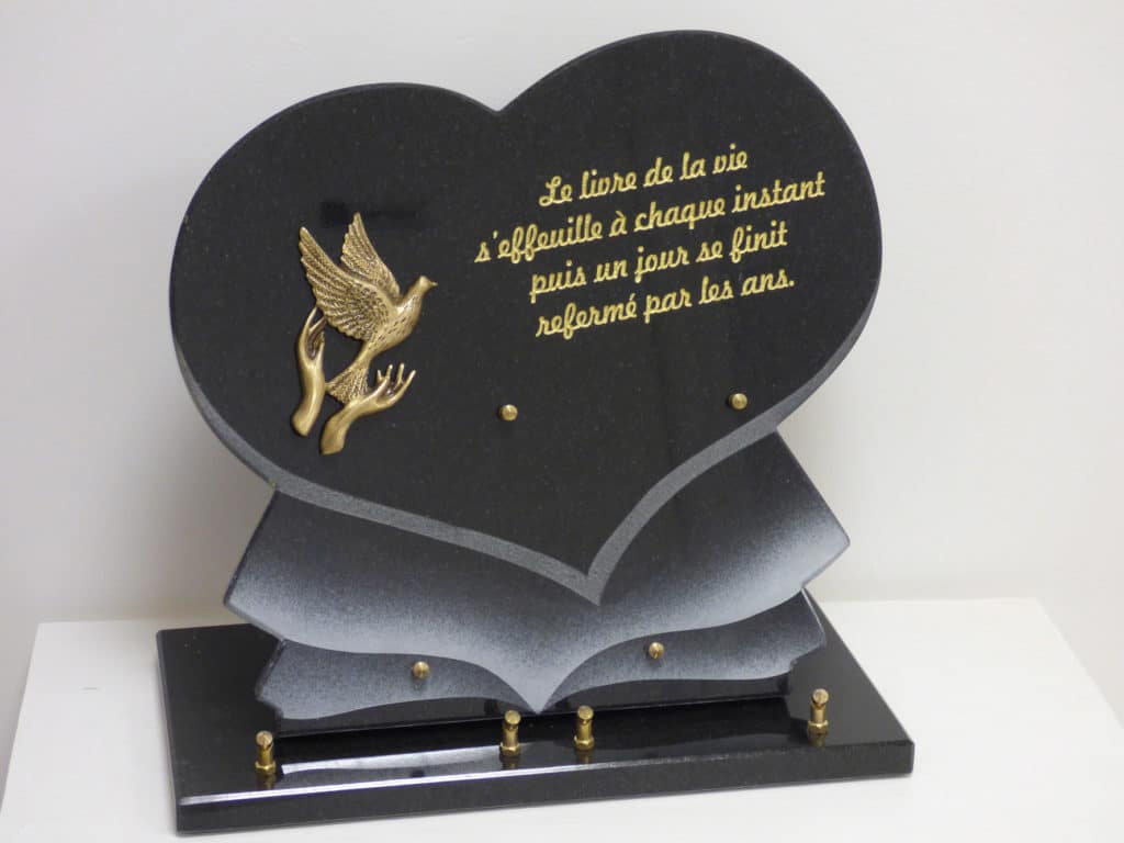 Agence lumières FUNÉRAIRE plaques funéraires